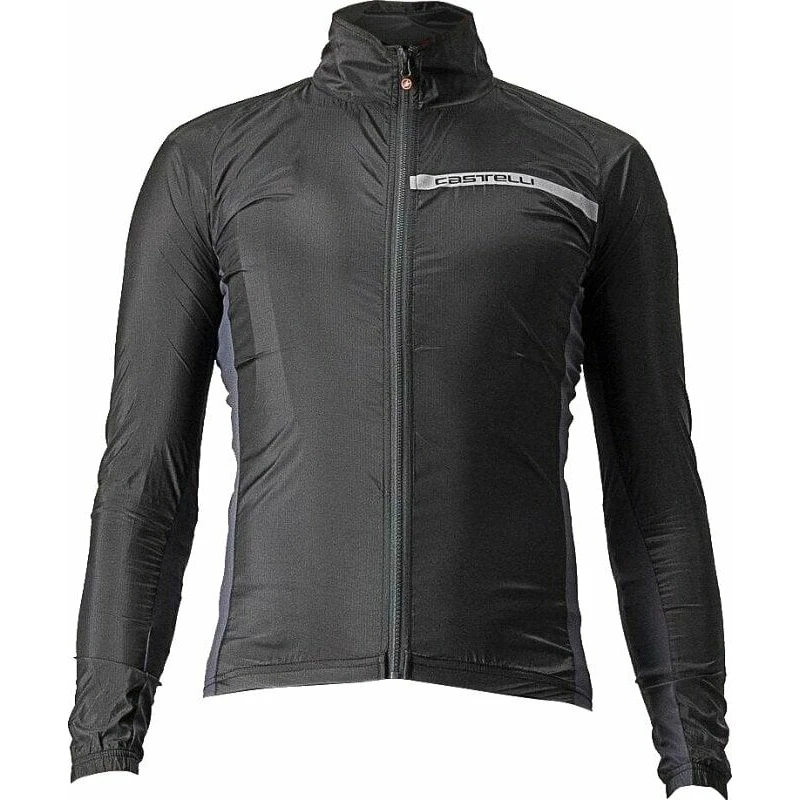 Castelli Squadra Stretch Jacket Light Black/Dark Gray 2XL