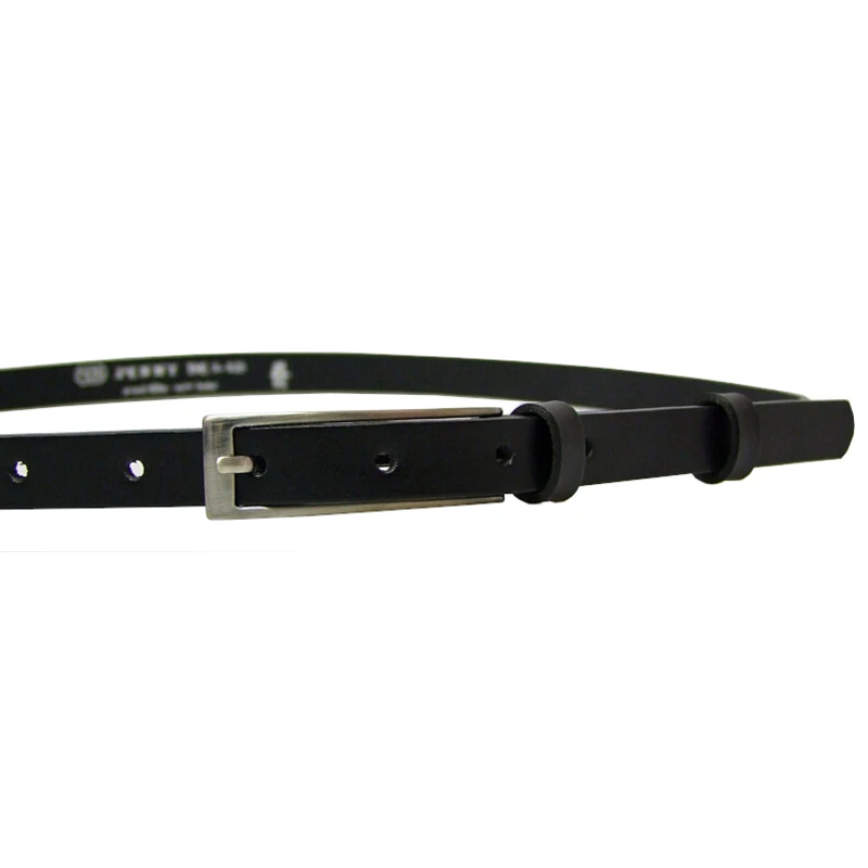 Penny Belts Dámský kožený opasek 15-1-60 black 95 cm