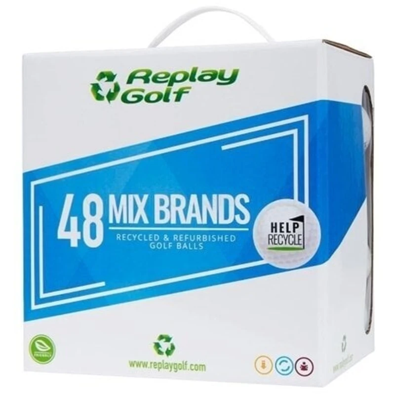 Replay Golf Mix Brands Lake Balls 48 Pack