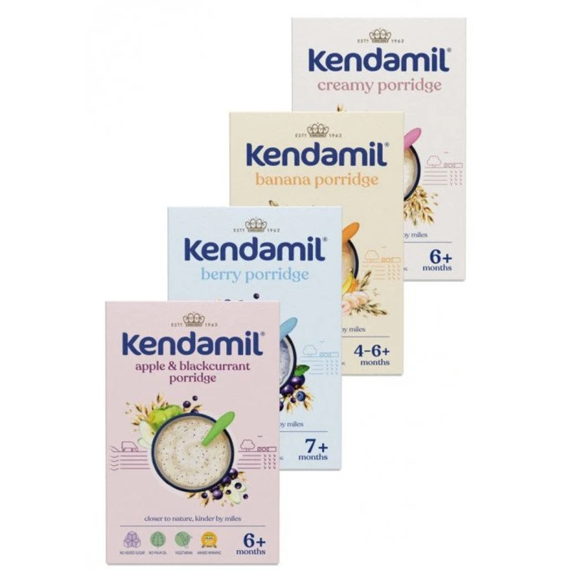 KENDAMIL Variace ovocných kaší 4 x 150 g