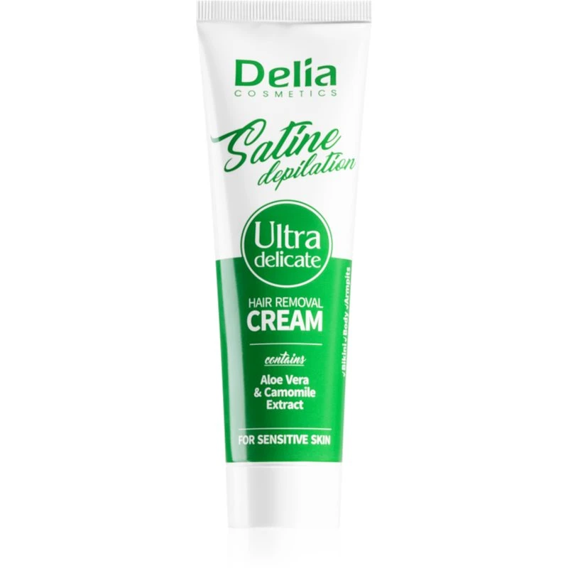 Delia Cosmetics Satine Depilation Ultra-Delicate depilační krém pro citlivou pokožku