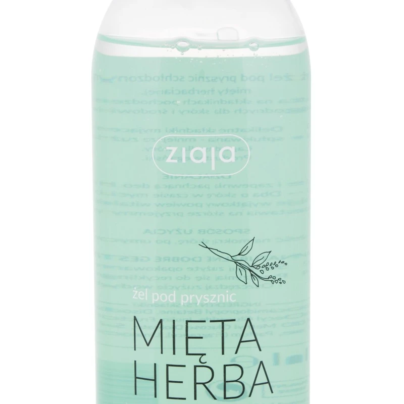 ZIAJA Fresh Tea Mint Sprchový gel 500 ml