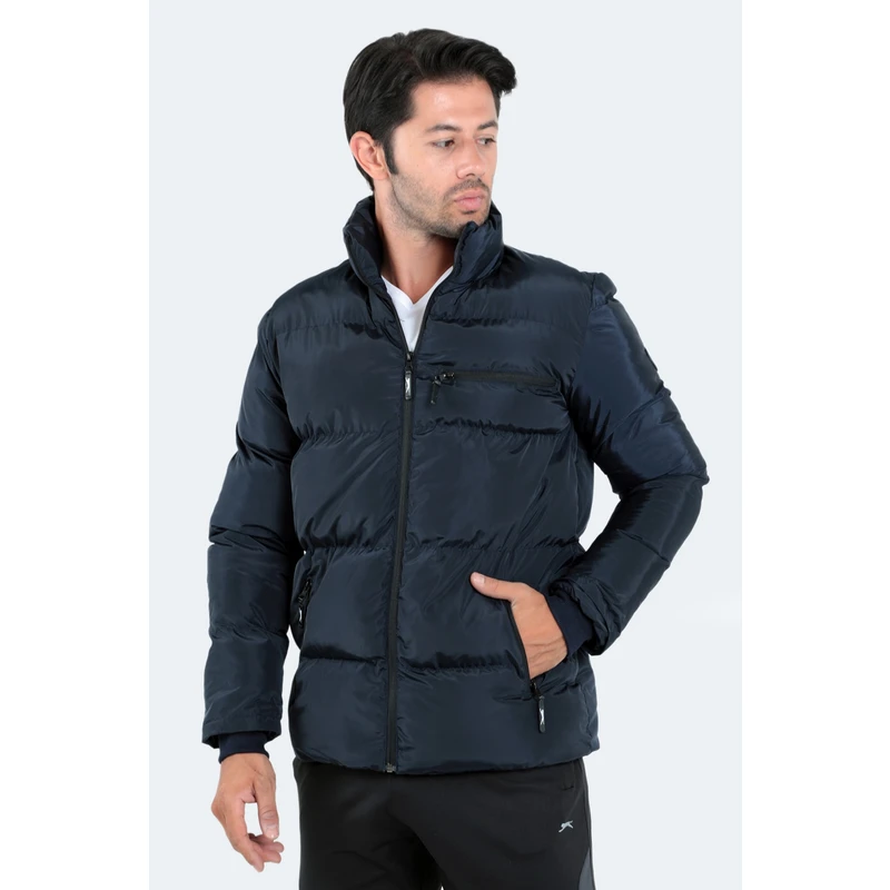 Slazenger Naldo Men's Coat Navy Blue