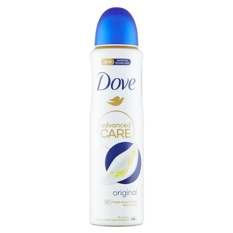 Dove Advanced Care Original antiperspirant ve spreji 72h 150 ml