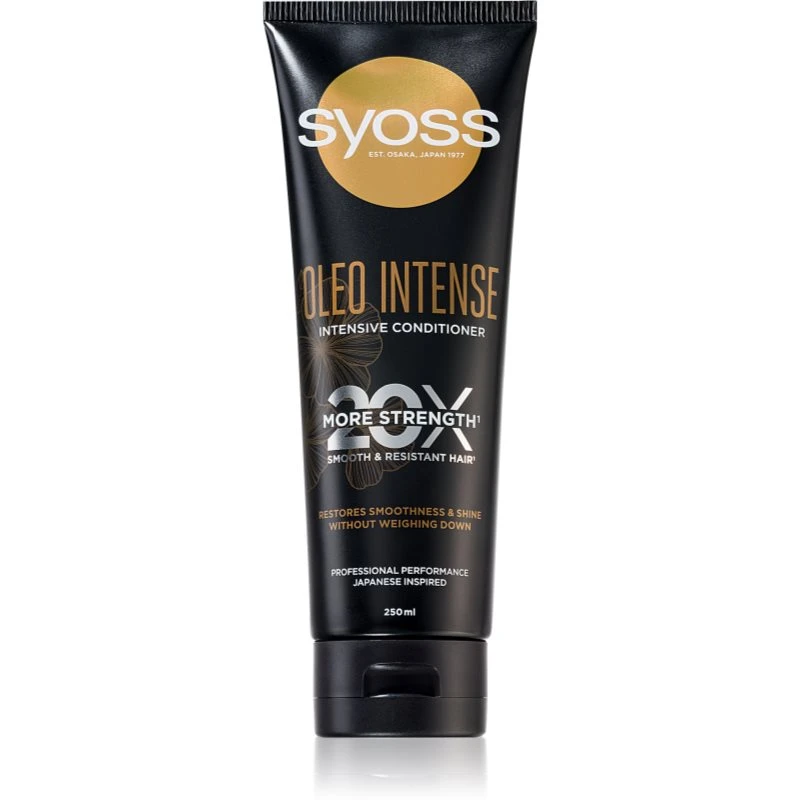 Syoss Oleo Intense intenzivní kondicionér pro lesk a hebkost vlasů 250 ml