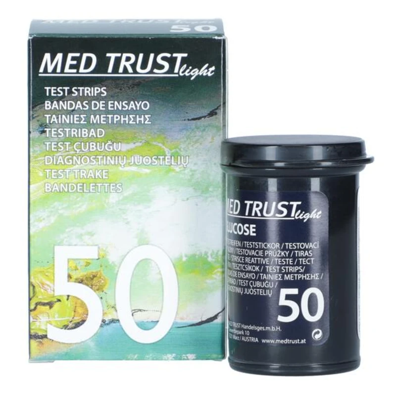 Testovací proužky  Medtrust light ,50 ks