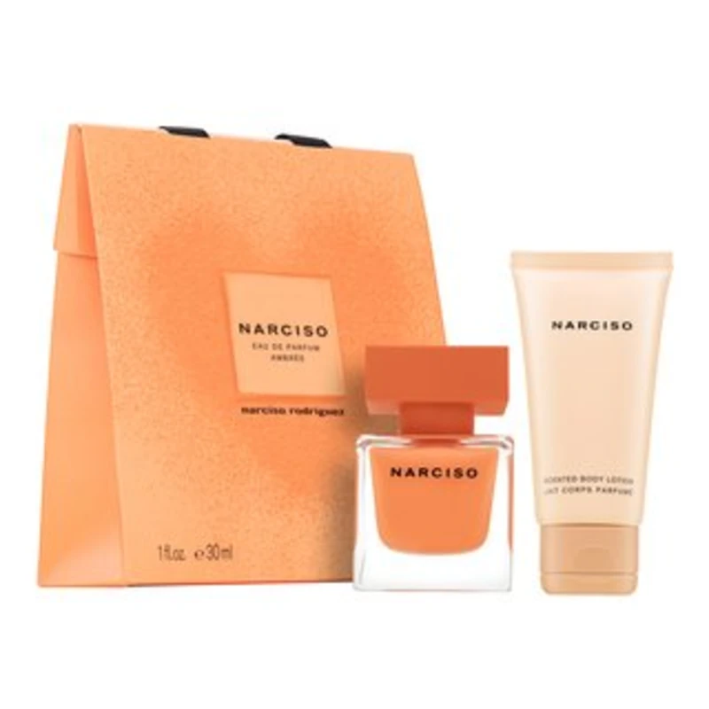 Narciso Rodriguez Narciso Ambrée dárková kazeta parfémovaná voda 30 ml + tělové mléko 50 ml pro ženy