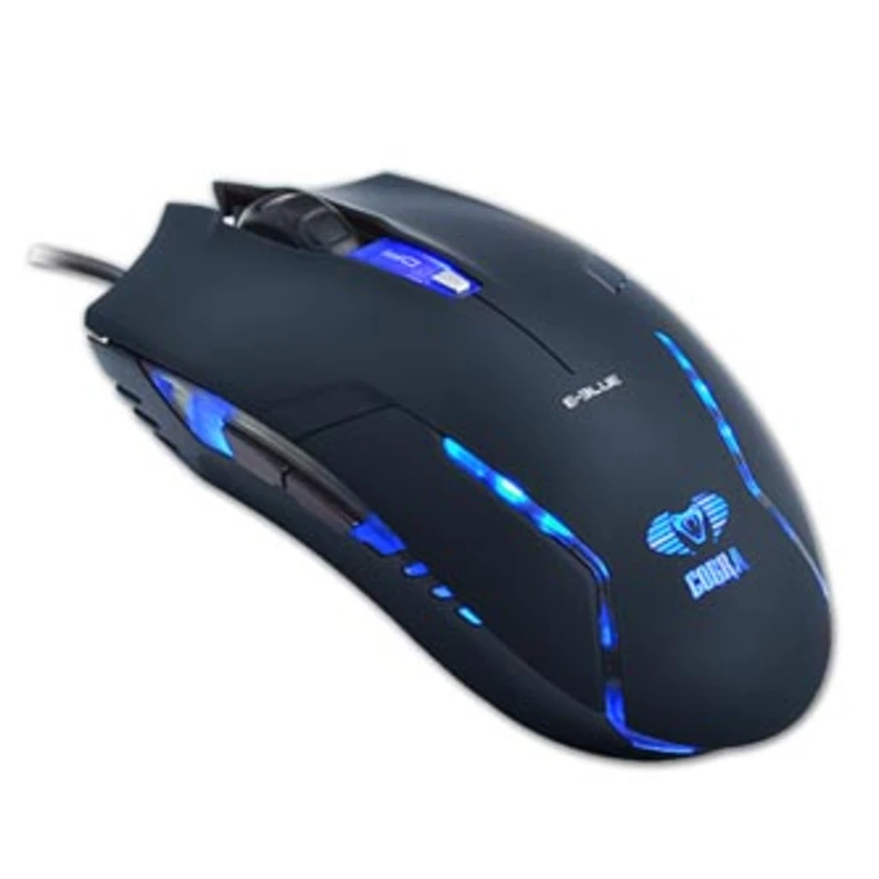 E-blue Myš Cobra II, 1600DPI, optická, 6tl., drátová USB, černá