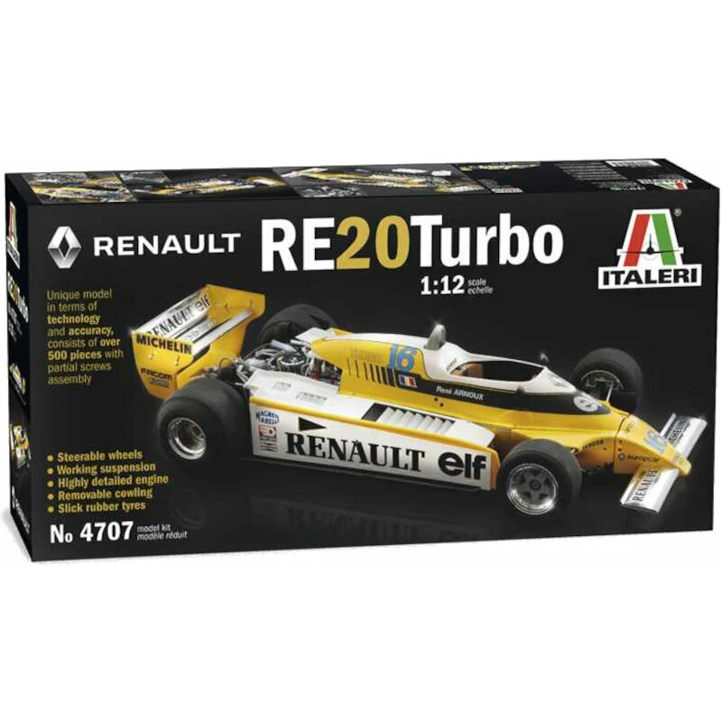 Italeri 4707 - RENAULT RE 20 Turbo 1:12