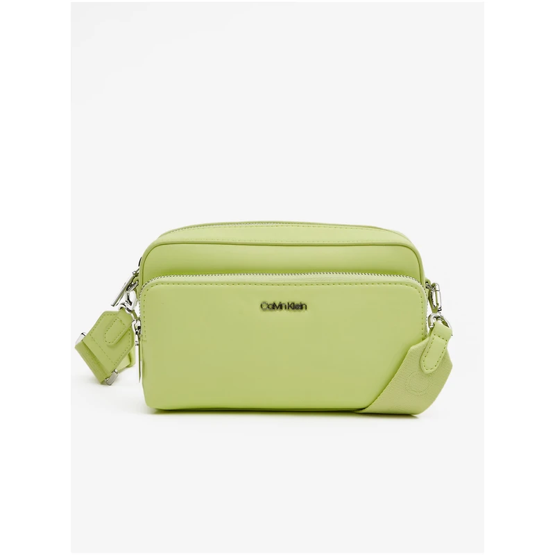 Světle zelená dámská crossbody kabelka Calvin Klein Must Camera Bag - Dámské