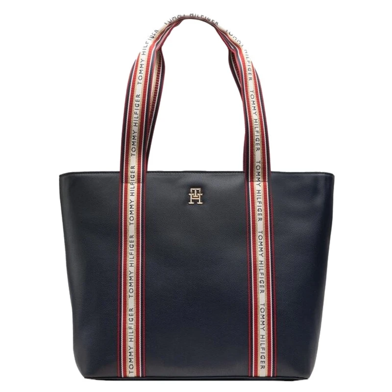 Tmavě modrý dámský shopper Tommy Hilfiger - Dámské