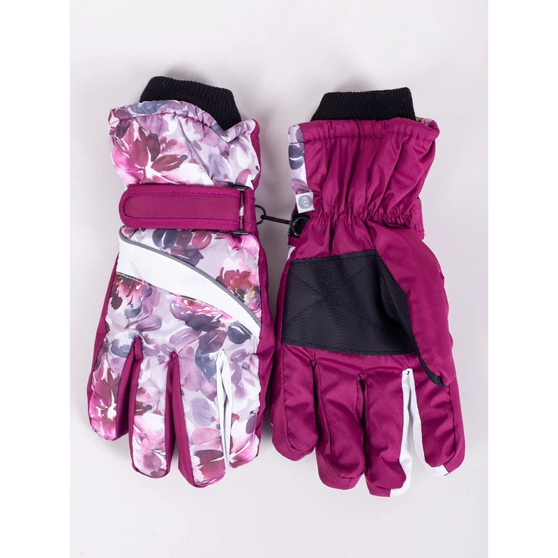 Yoclub Woman's Women's Winter Ski Gloves REN-0250K-A150