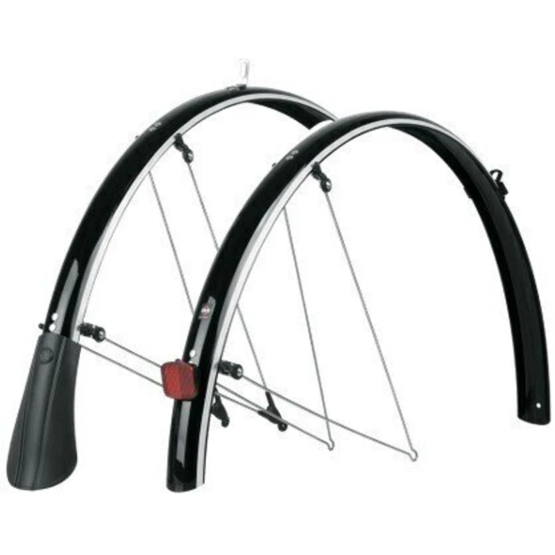 SKS Bluemels Reflective Mudguards 28'' 45 Black Set