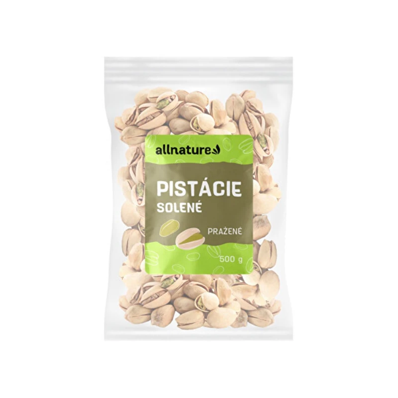 Allnature Pistácie pražené solené 500 g