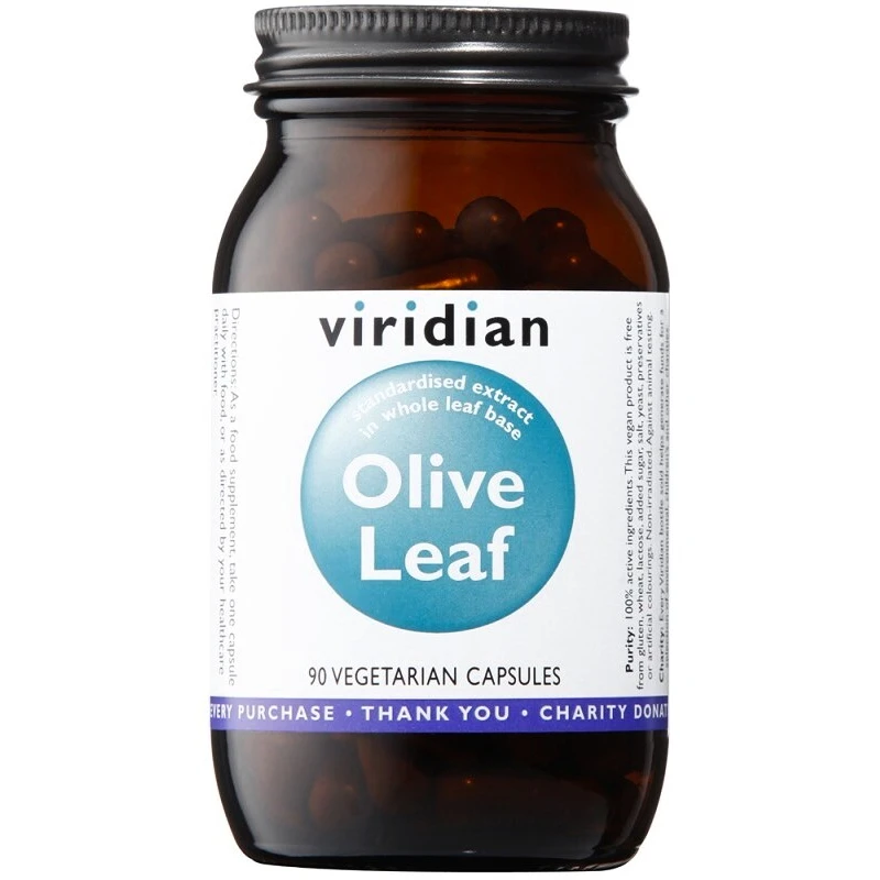 Viridian Olive Leaf (Extrakt z listů olivovníku) 90 kapslí