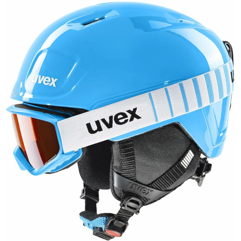 UVEX Heyya Set (Speedy Pro) Blue 46-50 cm Lyžařská helma