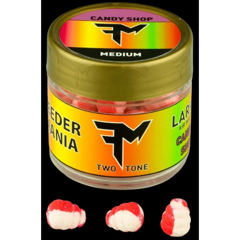 Feedermania twotone larva air wafters medium 16 g - candy shop