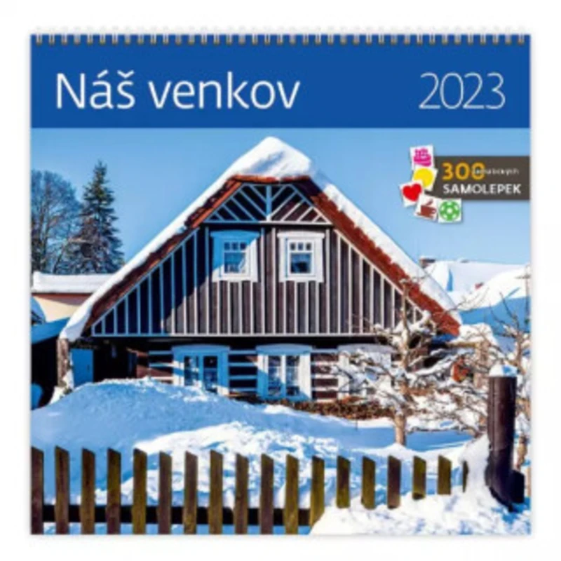 Náš venkov 2023 - nástěnný kalendář [Kalendář nástěnný]