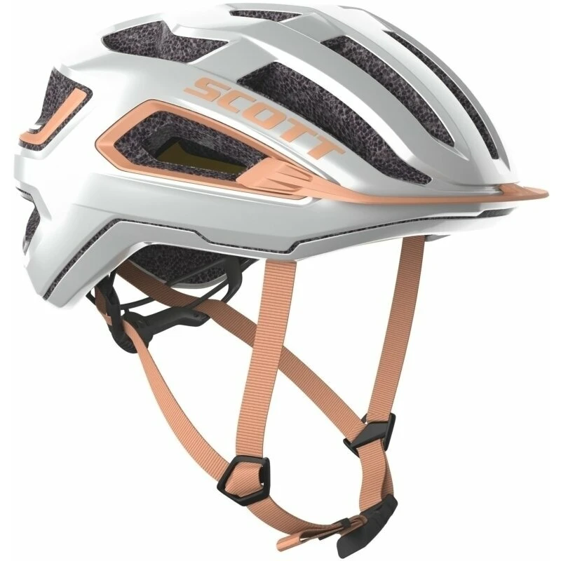 Scott Arx Plus White/Rose Beige L (59-61 cm)