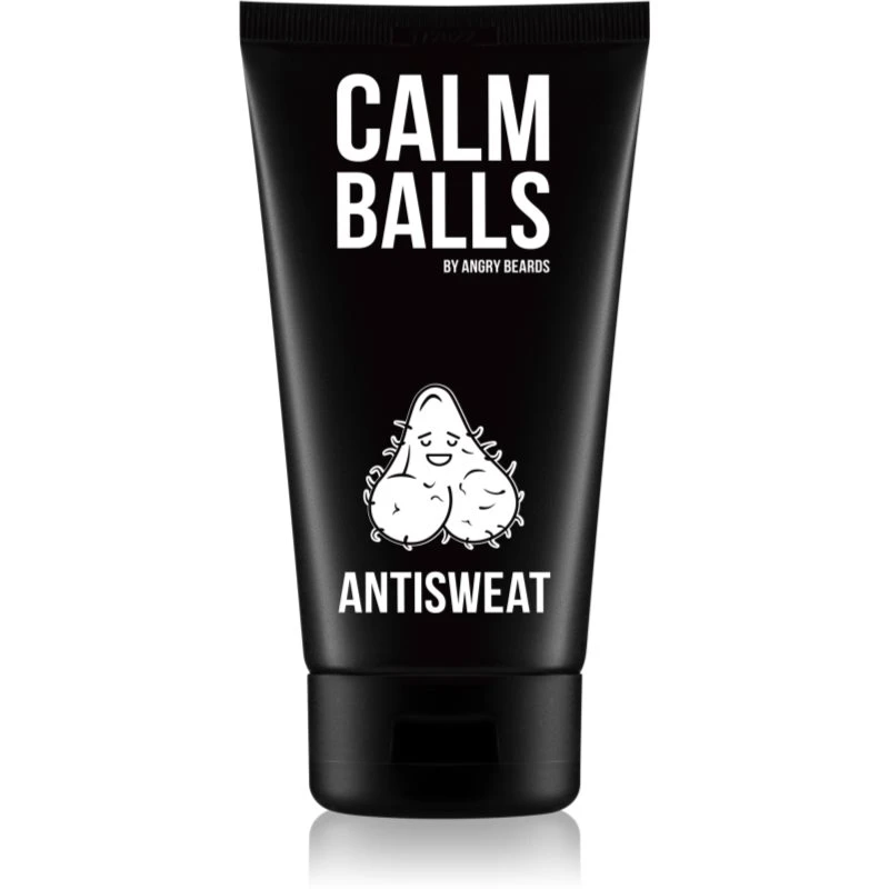 Angry Beards Antisweat osvěžující deodorant na intimní partie pro muže 150 ml