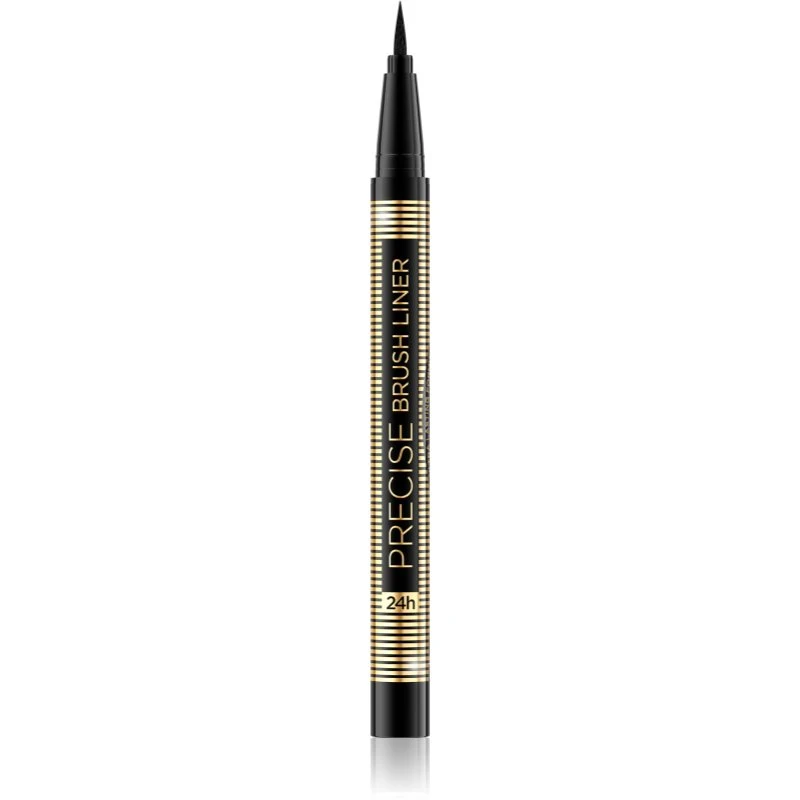 Eveline Cosmetics Precise Brush Liner oční linky v peru odstín Black 6 ml