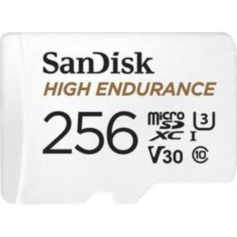 SanDisk High Endurance microSDXC 256GB + adaptér