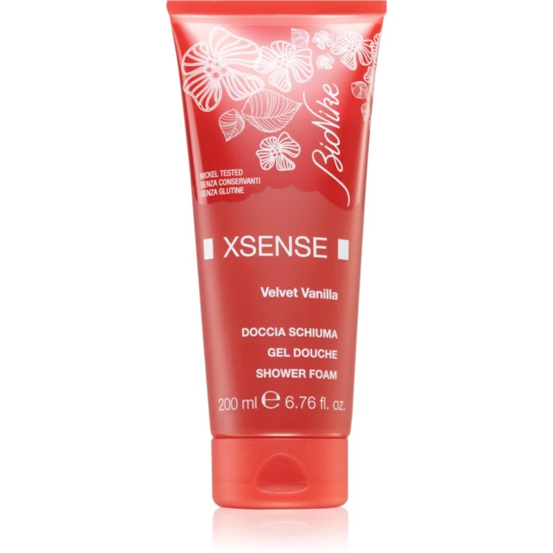 BioNike Xsense Velvet Vanilla pečující sprchová pěna 200 ml