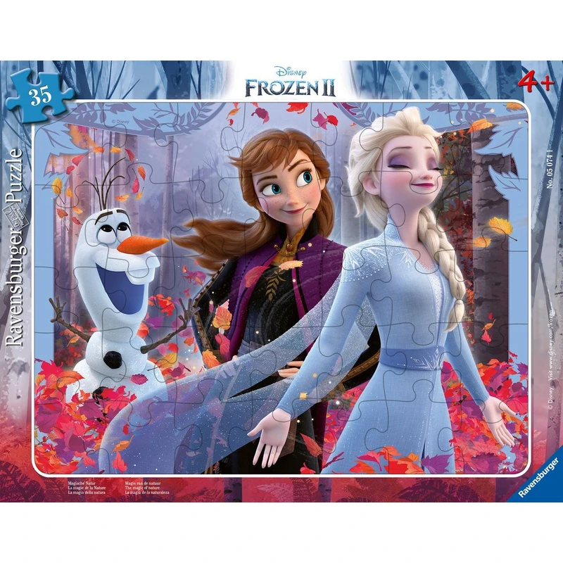 Ravensburger puzzle 050741 Disney Ledové království II. 35 dílků