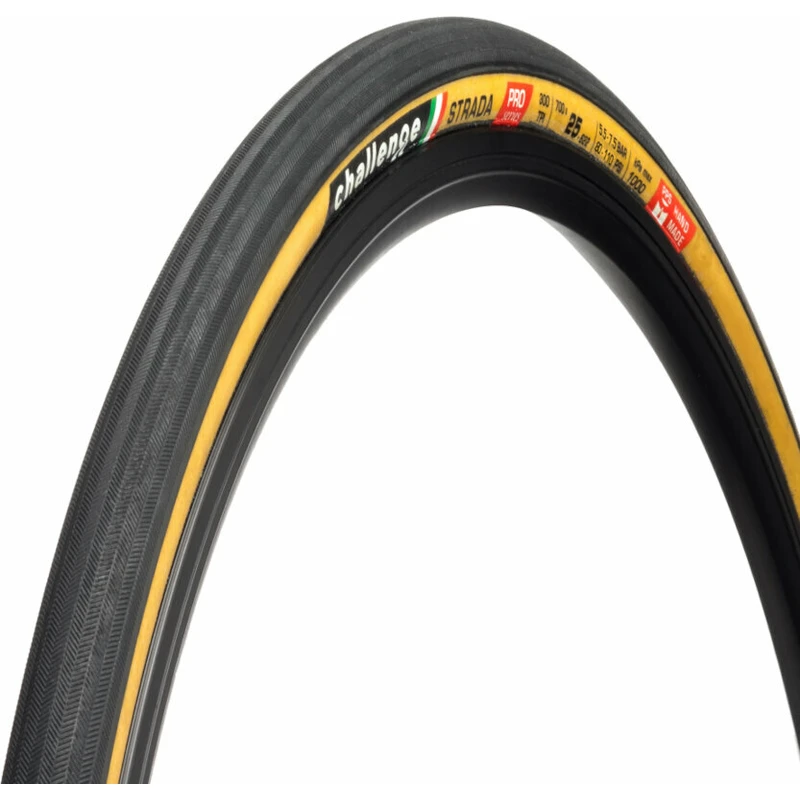 Challenge Strada Pro Tire 29/28" (622 mm) Black/Tan