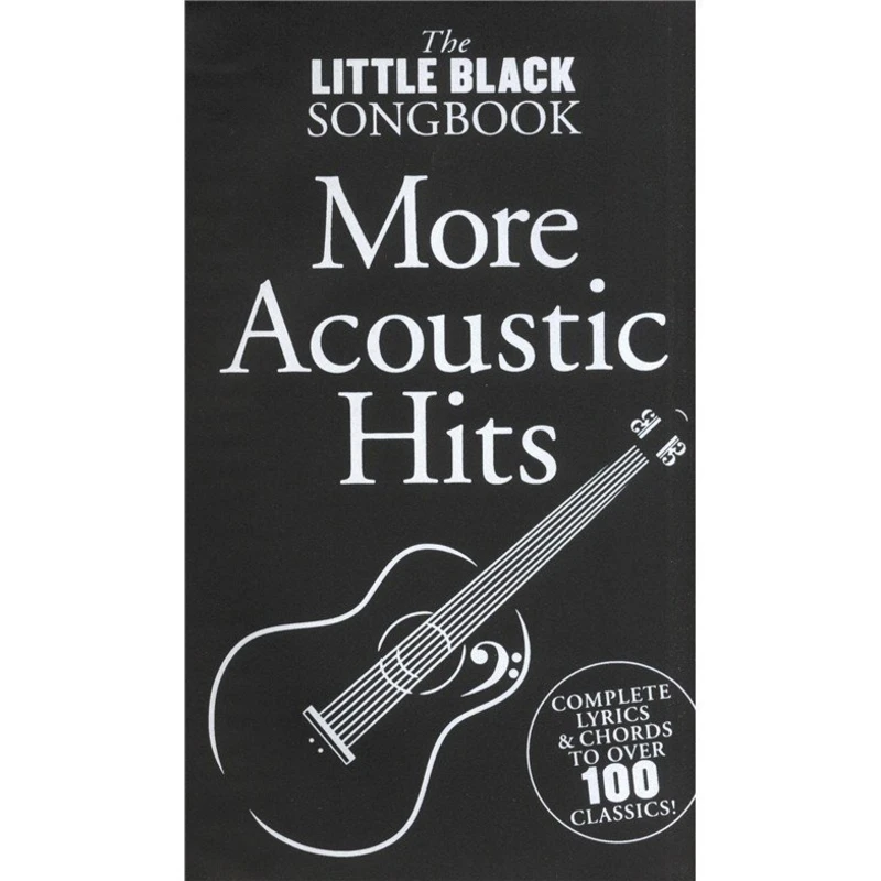 The Little Black Songbook More Acoustic Hits Noty