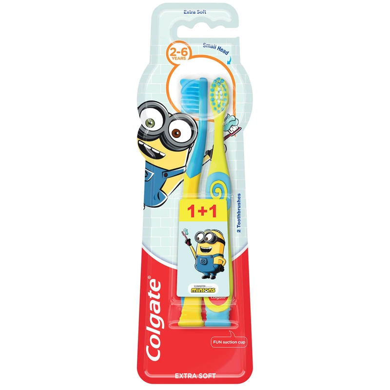 Colgate Smilies Trolls zubní kartáček pro děti extra soft