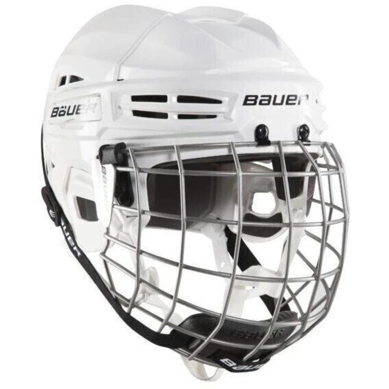 Bauer IMS 5.0 Combo SR Bílá L Hokejová helma