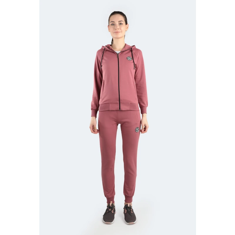 Slazenger Younger Women's Tracksuit Suit Rose