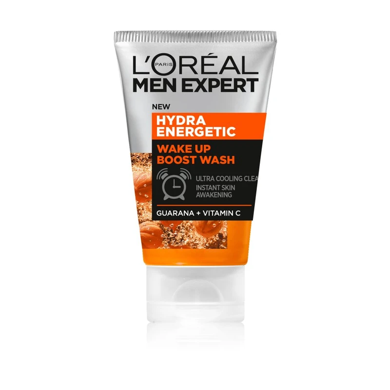 L’Oréal Paris Men Expert Wake Up Boost čisticí gel na obličej pro muže 100 ml