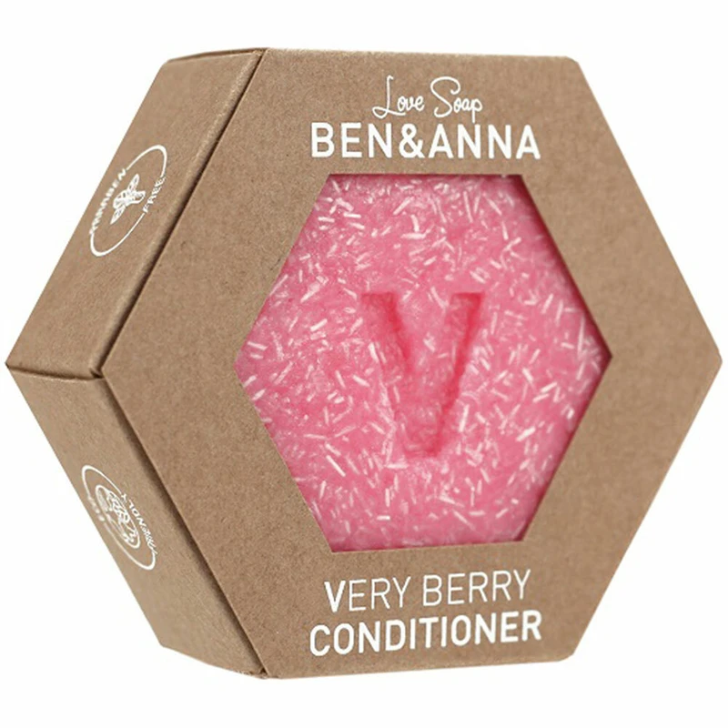 BEN&ANNA Love Soap Conditioner tuhý kondicionér Very Berry 60 g