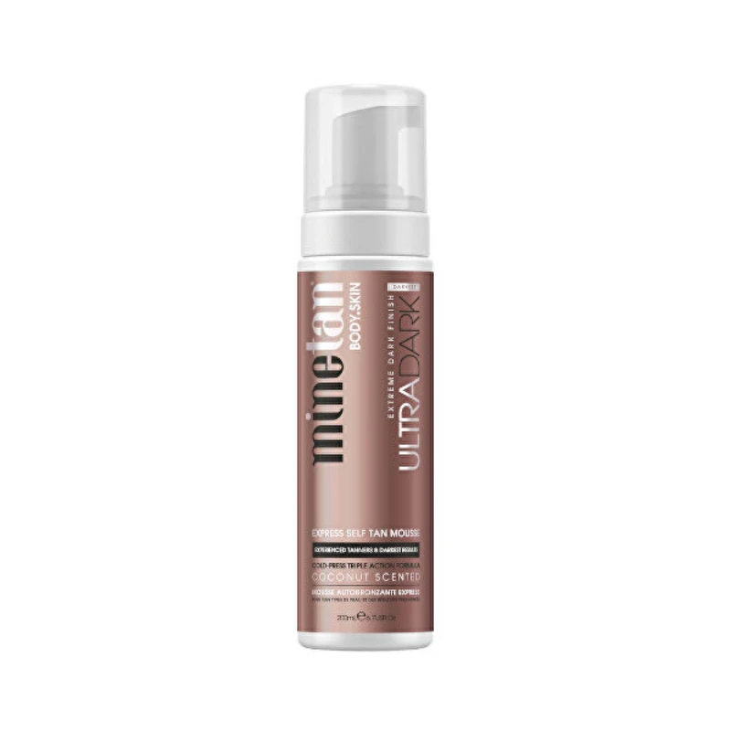 Minetan Samoopalovací pěna ultra tmavá Ultra Dark (Tanning Foam) 200 ml