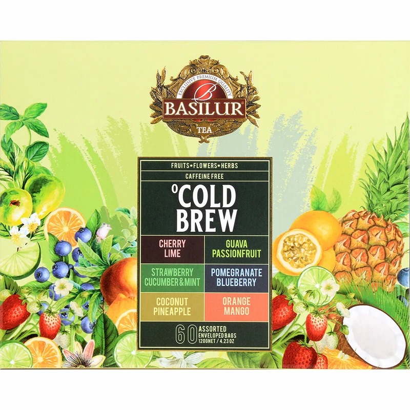 Čaj Basilur Cold Brew Assorted 60x2g