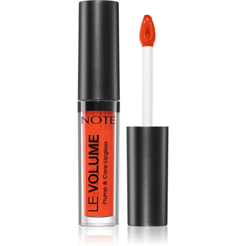 Note Cosmetique Le Volume lesk na rty pro větší objem 05 No Fear Red 2,2 ml