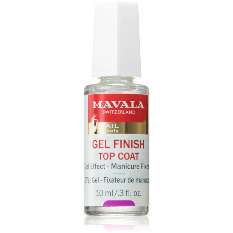 Mavala Gel Finish Top Coat vrchní lak na nehty 10 ml