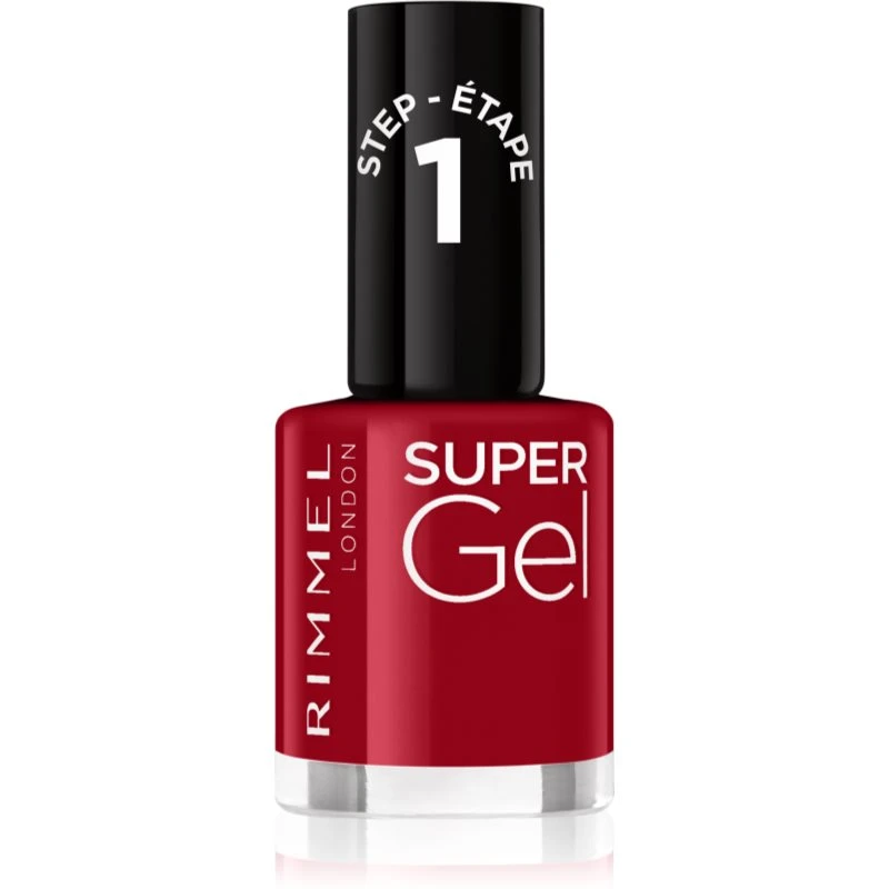 Rimmel Super Gel gelový lak na nehty bez užití UV/LED lampy odstín 056 Sexy Santa 12 ml