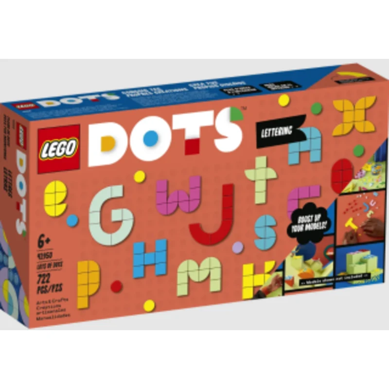 LEGO DOTS 41950 Záplava DOTS dílků – písmenka