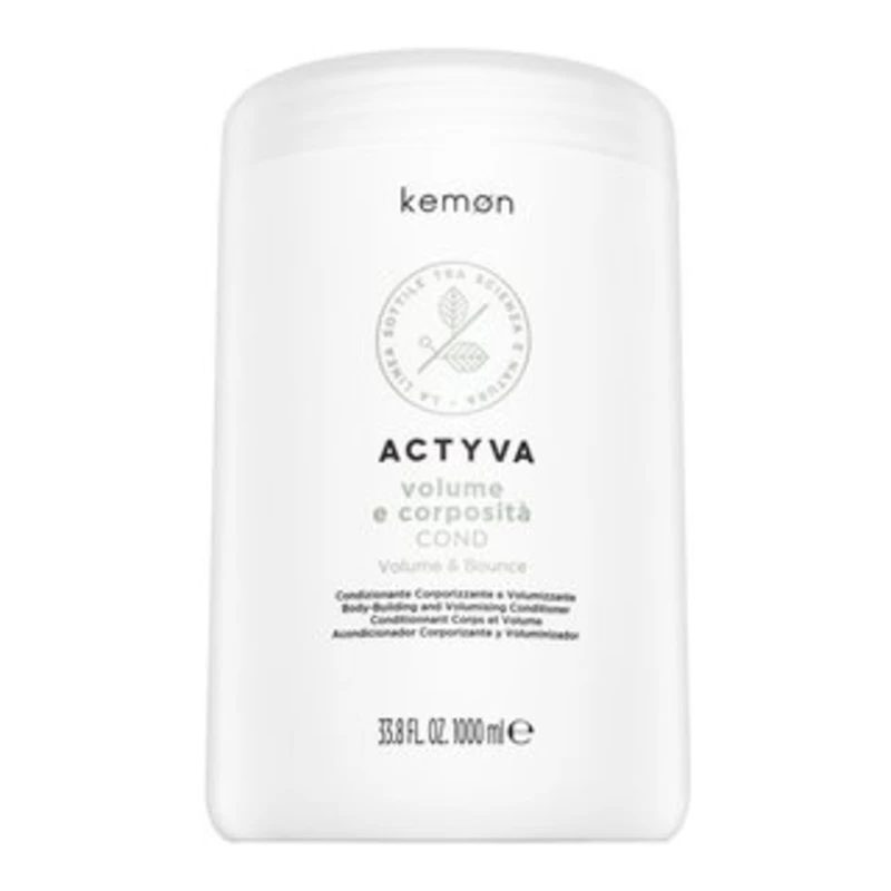 Kemon Actyva Volume E Corposita Conditioner posilující kondicionér pro objem vlasů 1000 ml