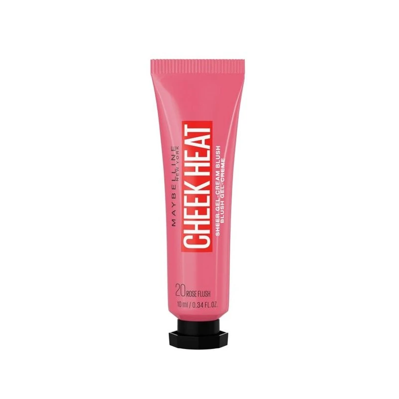 Maybelline Face Studio Cheek Heat gelově-krémová tvářenka odstín 20 Rose Flash 10 ml