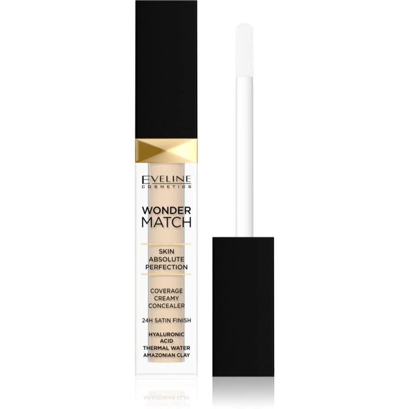 Eveline Cosmetics Wonder Match krémový krycí korektor 24h odstín 01 Light Neutral 7 ml