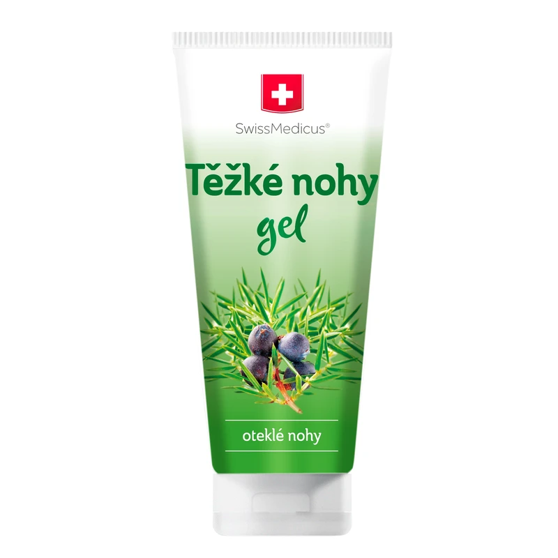 SwissMedicus Těžké nohy gel 200 ml