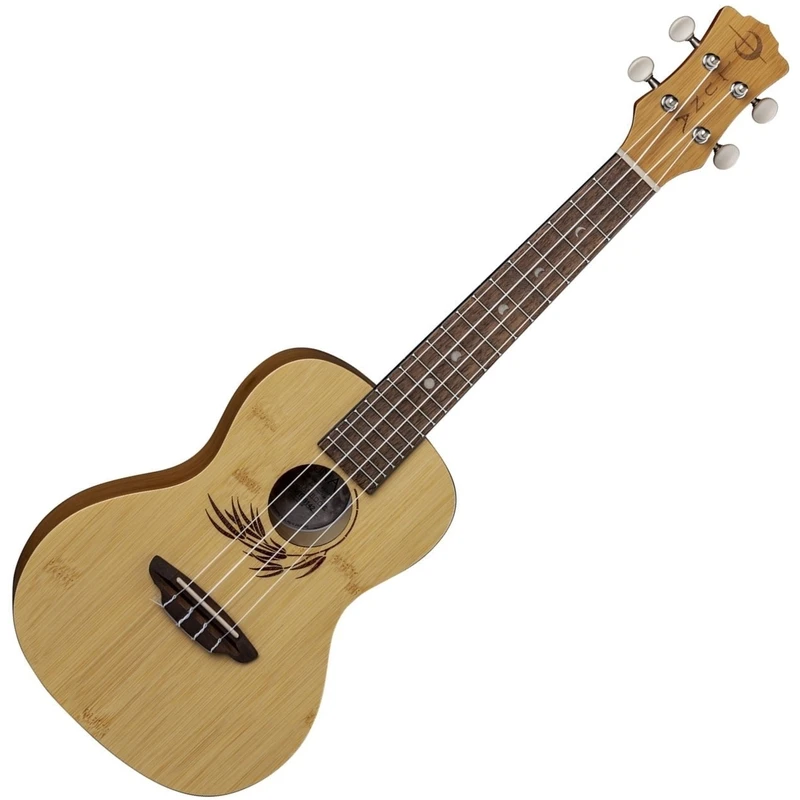 Luna Bamboo Koncertní ukulele Natural